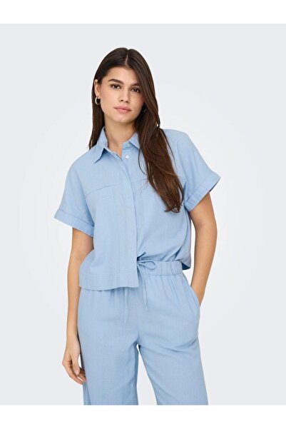 ONLY ΜΟΝΟ ONLCARO S/S ΛΙΝΙ ΜΠΛΟΥΖΑ ΜΠΟΚΣΙ ΜΠΟΚΣΙ CC PNT 15338744