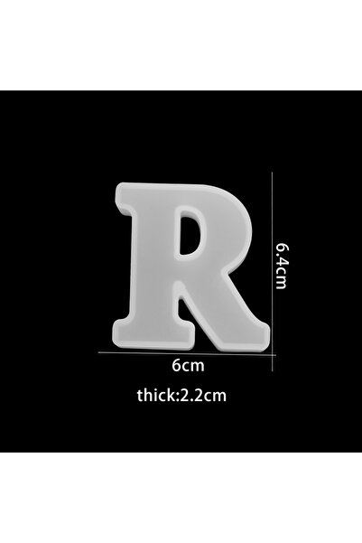 Choice12 R Mold 26 Letter Mold Alphabet Number Silicone Molds Crystal Glue Ep...