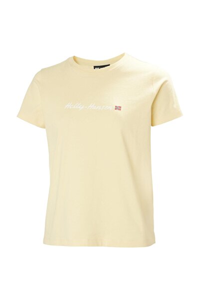 Helly Hansen W Core Graphic T-Shirt 2.0 Hha.54592Yellowcream