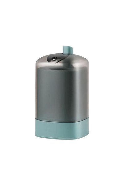 NEXTLY Dispenser De Scobitori Cu Buton , Capac Transparent, Scobitorile Ies Automat Prin Apasarea