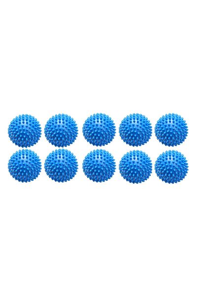 NEXTLY Set of 10 Washing Machine and Dryer Balls, Helps Dry Clothes Quickly, Helps