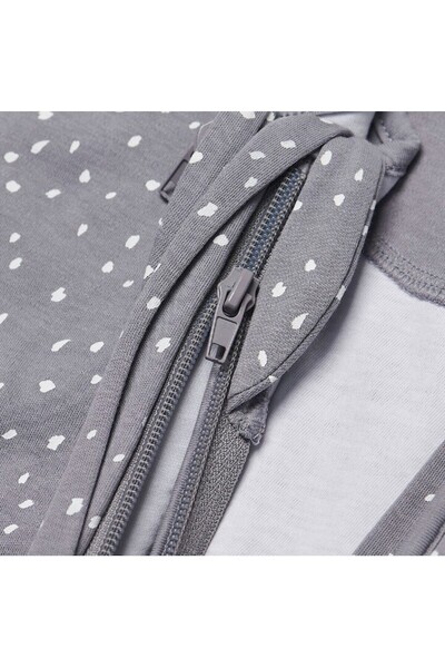 Jollein Sleeping Bag for Babies - 4 Seasons, Spickle - Grey, Jollein, 70 cm, 0-6 months