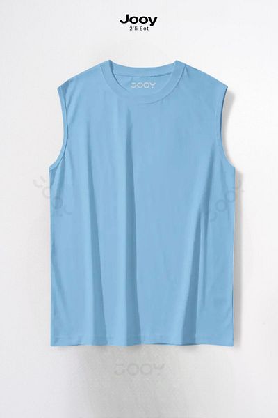 Jooy Campaign Set of 2 Men's Training Athlete Oversize Sleeveless T-Shirt