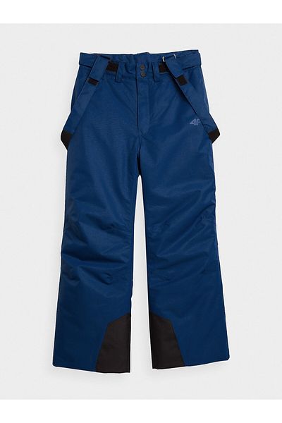 4F Pantaloni de schi pentru băieți TFTRM358 bleumarin