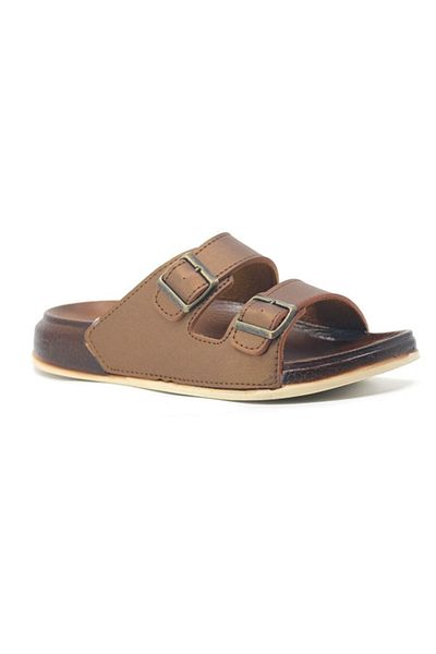 soElite Casual Sea Pool Women's Slippers Soft Leather Anatomical Anti-Sweat Non-Slip Sole Luxury Adjustable