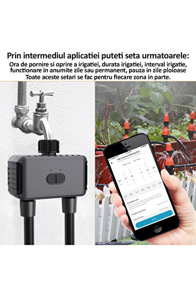 NEXTLY Smart Automatic Irrigation/Watering Programmer Wifi, , App Control, Automatic Or