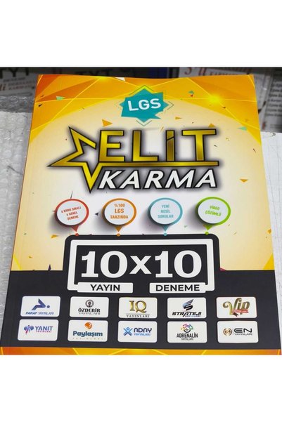 paraf yayınları 8.sınıf Lgs Karma Denemeler Elit Karma 2025