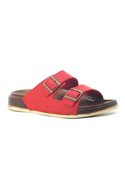 soElite Casual Sea Pool Women's Slippers Soft Leather Anatomical Anti-Sweat Non-Slip Sole Luxury Adjustable