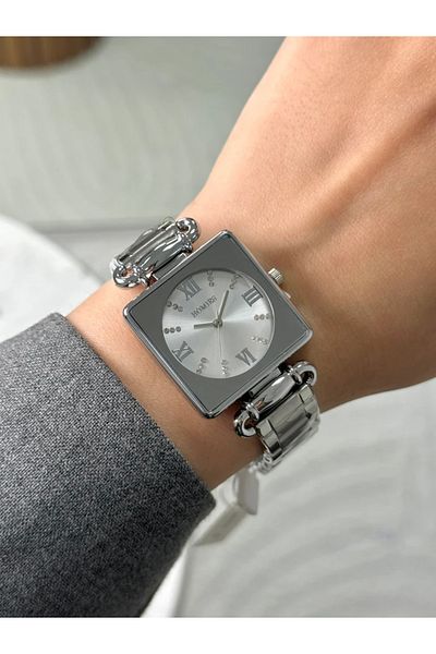 Homies Guaranteed Premium Women's Wrist Watch Silver (White Dial) Rshms-210