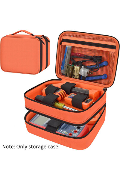 Choice حقيبة سفر برتقالية اللون متوافقة مع قاطع الدائرة المتردد ET310 من Klei...