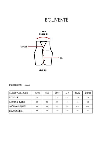 Bolivente Women's Woven Vest