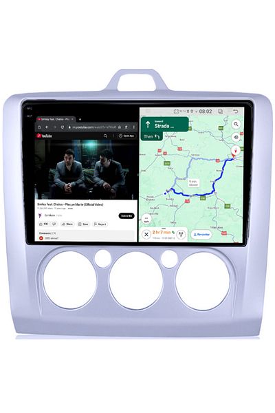 navi-it Dedicated Navigation Ford Focus 2 2004-2011, 4gb Ram 64gb Rom, Quad Core, Display 9" Qled 1k, DSP