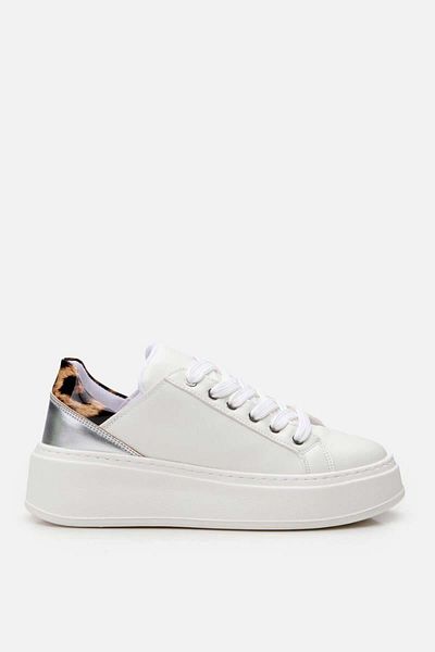 Yaya by Hotiç Pantofi albi de damă casual