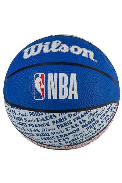 Wilson NBA City Paris Mini Ball, Unisex Basketball ball
