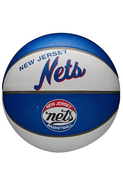 Wilson NBA Team Retro Brooklyn Nets Mini Ball, Unisex Basketball ball