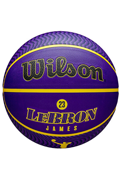 Wilson Minge de baschet unisex, model NBA Player Icon LeBron James Outdoor Ball