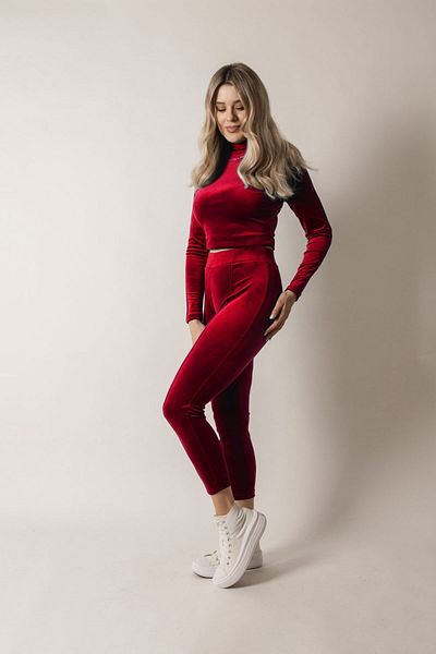Mysari Tracksuit "Blessed" crop top