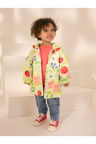 Next Baby Yellow Fruit - Waterproof Raincoat/Windbreaker