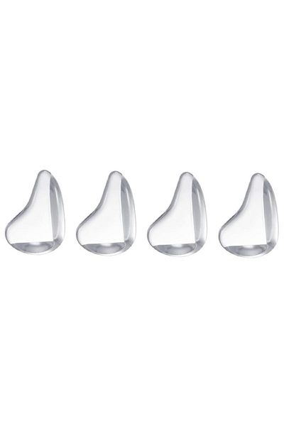 NEXTLY Set 4 Protectii Pentru Colturi Din Silicon , Pentru Mobila, Masa, Dulap, Geam, Birou, Pat