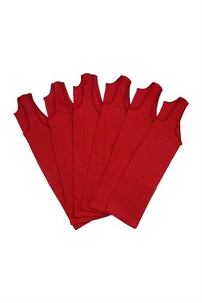 ÇamaşırcımShop Silver 3009 6 Pack Ribbed Piping Wide Strap Athlete