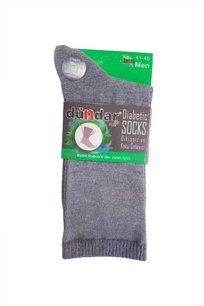 ÇamaşırcımShop Безшевни диабетични мъжки чорапи Dundar Bamboo без еластичност, цвят бонбони