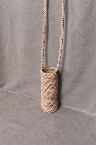 Uretti - Volkan 4975 4683 Handmade Macrame Rope Water Bottle Carrying Bag - 750 ml