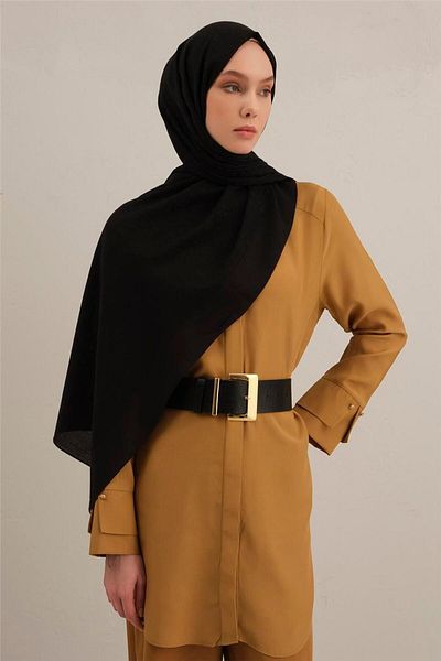 Armine Drop Pattern Bamboo Cotton Shawl 01