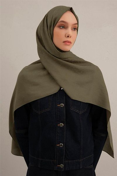 Armine Drop Pattern Bamboo Cotton Shawl 49