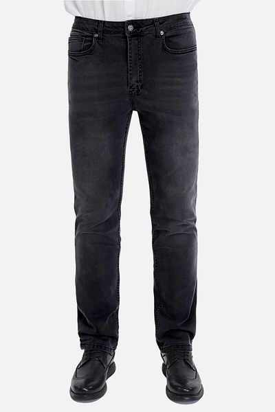 CEDY DENIM Ψηλόμεσο ελαστικό τζιν - κανονική εφαρμογή Jean Martin C336