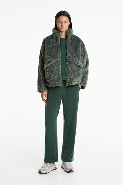 Oysho Faux Fur Jacket