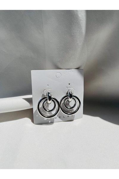ESDE Spiral Hoop Earrings Steel Does Not Tarnish