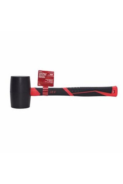 ACE Rubber Mallet W/Fiber Glass Handle (453.5 g)