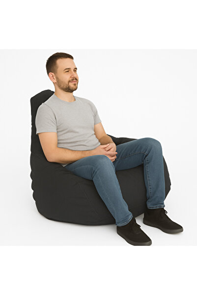 Pufumo Damla Armut Koltuk Siyah