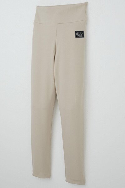 Breeze Κοριτσίστικο καλσόν 8-14 ετών - Έντυπο ορόσημο με γράμματα, πέτρα