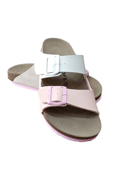 FLY SOFT S902.060 Women's Two Buckle Comfort Slippers