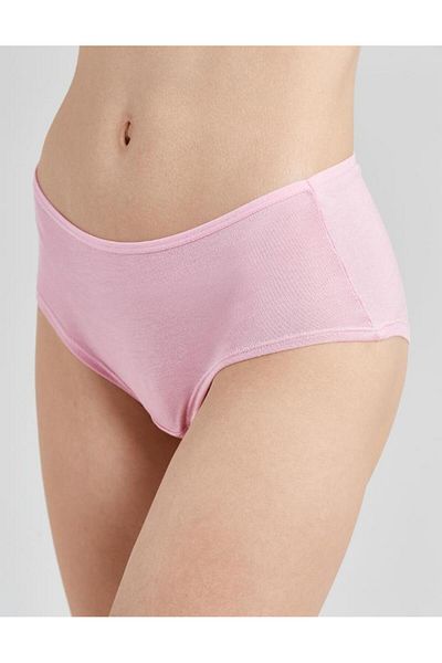 Bolero 2 Pack Bamboo Hipster Slip Panties Pink Cream