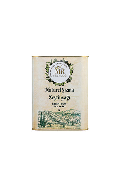 MR.Zeytin Mr Ilk Hasat Soğuk Sıkım Naturel Sızma Zeytinyağı 2 Lt