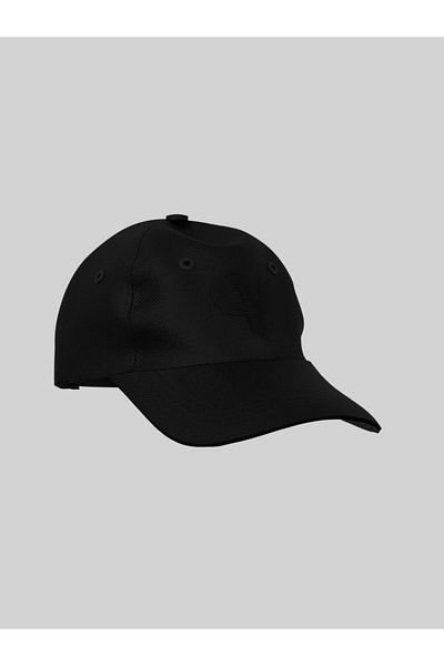 QS by s.Oliver Baseball cap, men's with adjustable brim and logo, Black, Universal