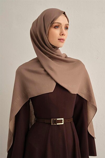 Armine Logo Bordered Cotton Silk Shawl 12