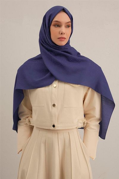Armine Şal din bumbac din bambus cu model picătură 28