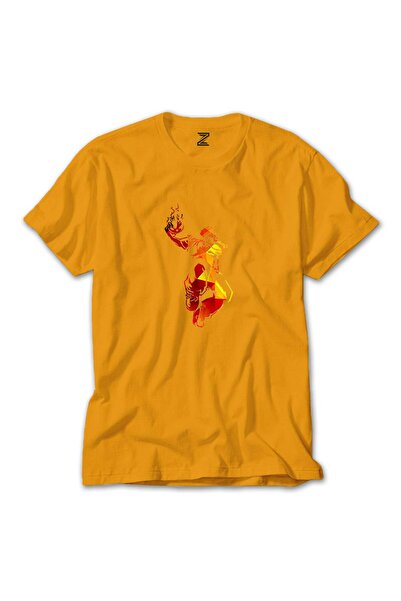 Megstill Κόκκινο μπλουζάκι με σιλουέτα μπάσκετ