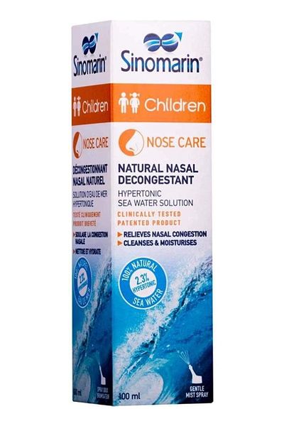 Sinomarin Children's Natural Nasal Decongestant Spray - 100ml