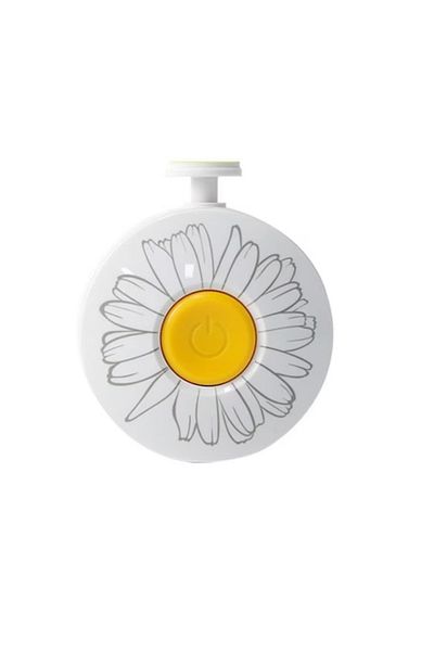 MACVI Set Pila Unghii Electric Macvi® pentru Copii si Bebelusi, 6 Capete, Silentios, Compact, Alb