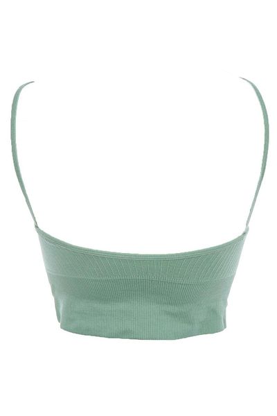 ÇamaşırcımShop Form Angel 5702 Rope Strap Ribbed Bustier Crop
