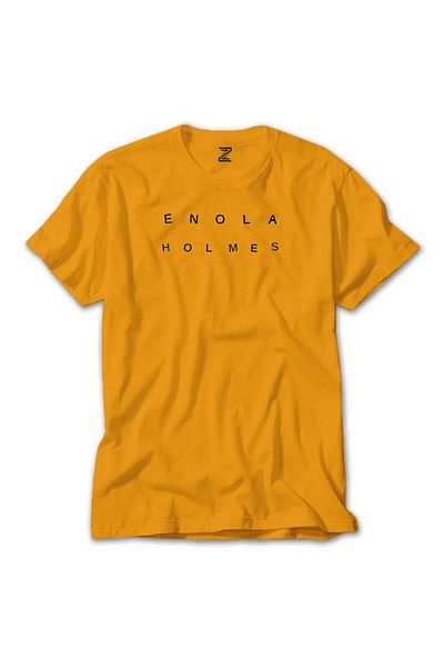 WAKHA Enola Holmes Yellow T-Shirt