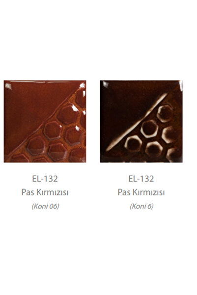 maycollection Artistik Sır Rust Red EL132 Mayco