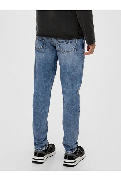 QS by s.Oliver Shawn Men's Jeans, Mid Waist, Regular Fit, Tapered Leg, , Light Blue