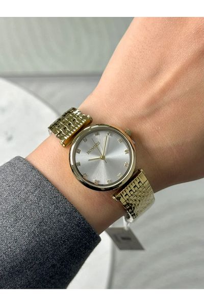 Homies Guaranteed Premium Women's Wristwatch Gold (White Dial) Rshms-213