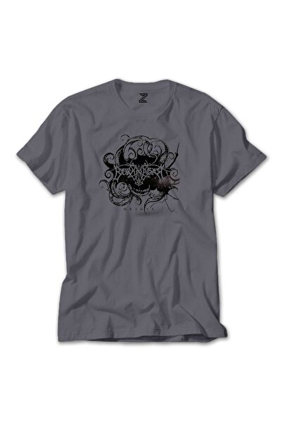 CrowsGate Borknagar Origin تي شيرت ملون رمادي اللون مقاس XS