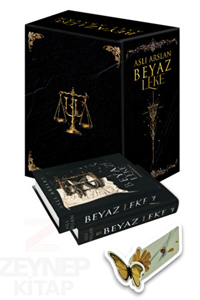 İndigo Kitap Beyaz Leke Mahkumiyet ve Özgürlük 2 Kitap Set(CİLTLİ-KUTULU)(Özel Tasarım Kelebek Ayraç Hediye)